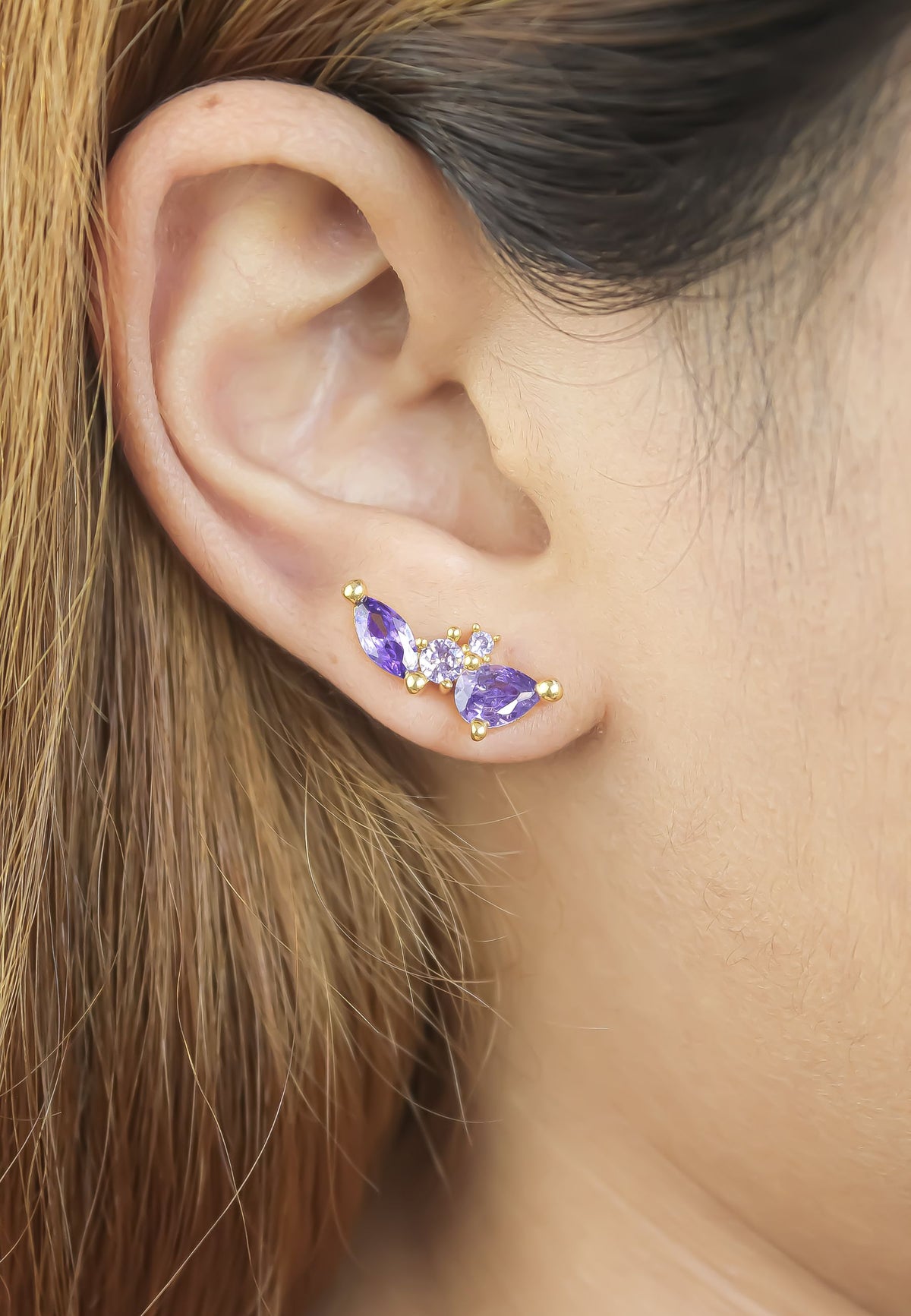 benitta earrings Bombay Sunset