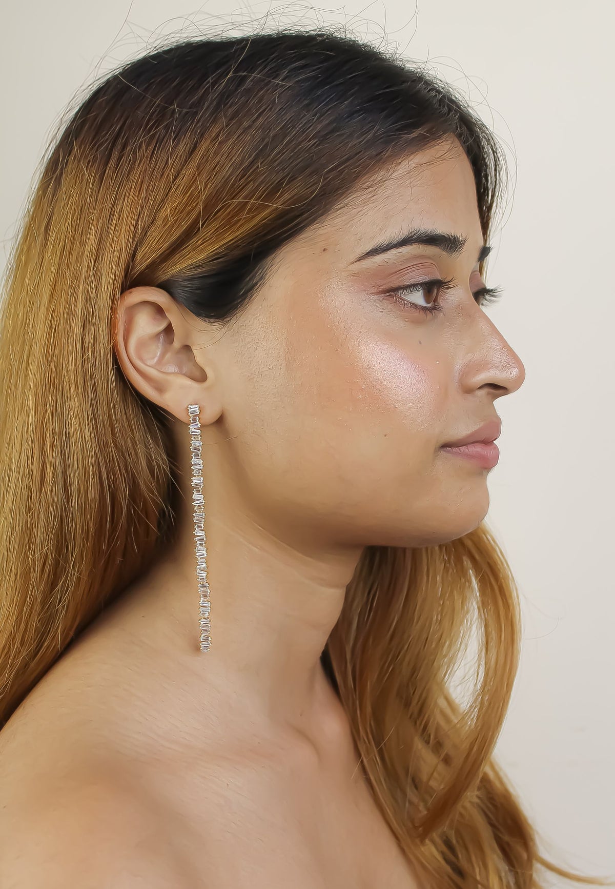 jesi earrings Bombay Sunset