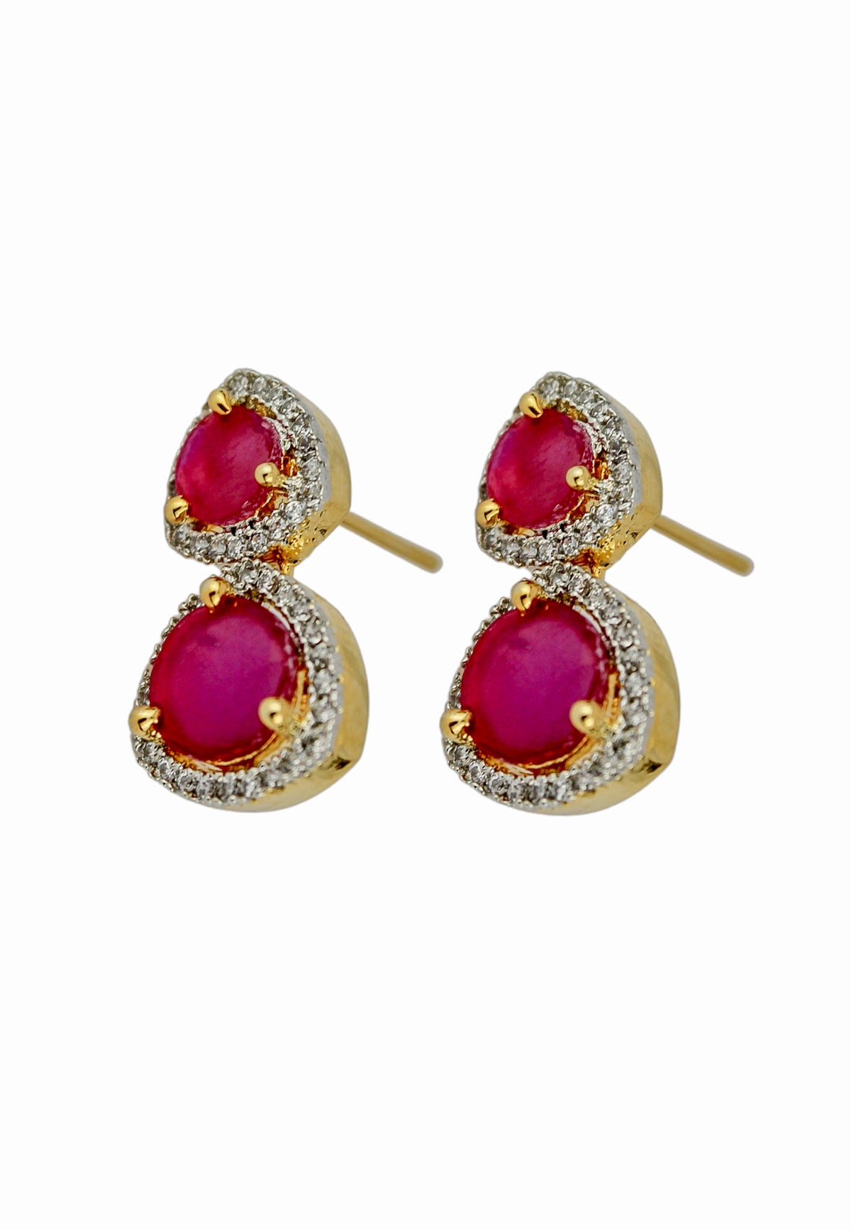 nikobar stone earrings below 50 boda bodas fiesta invitada Bombay Sunset