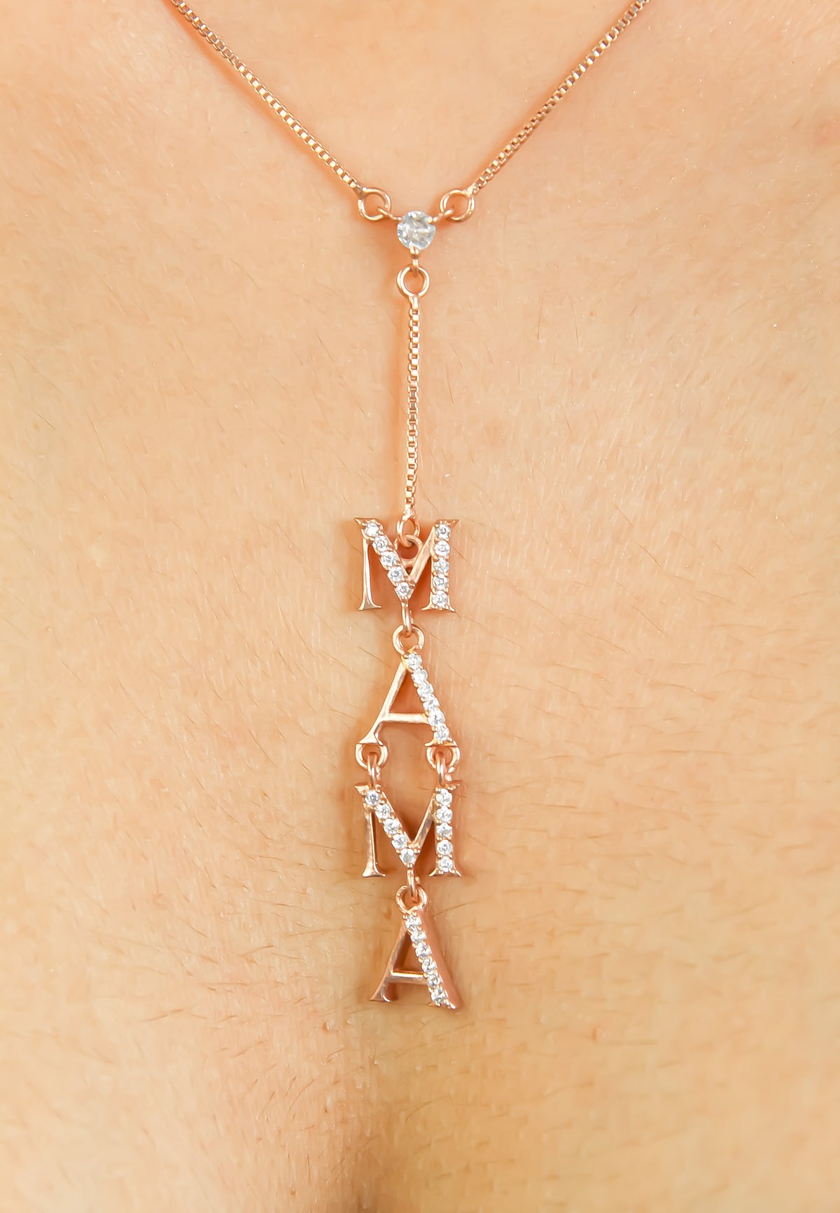 mama necklace Bombay Sunset