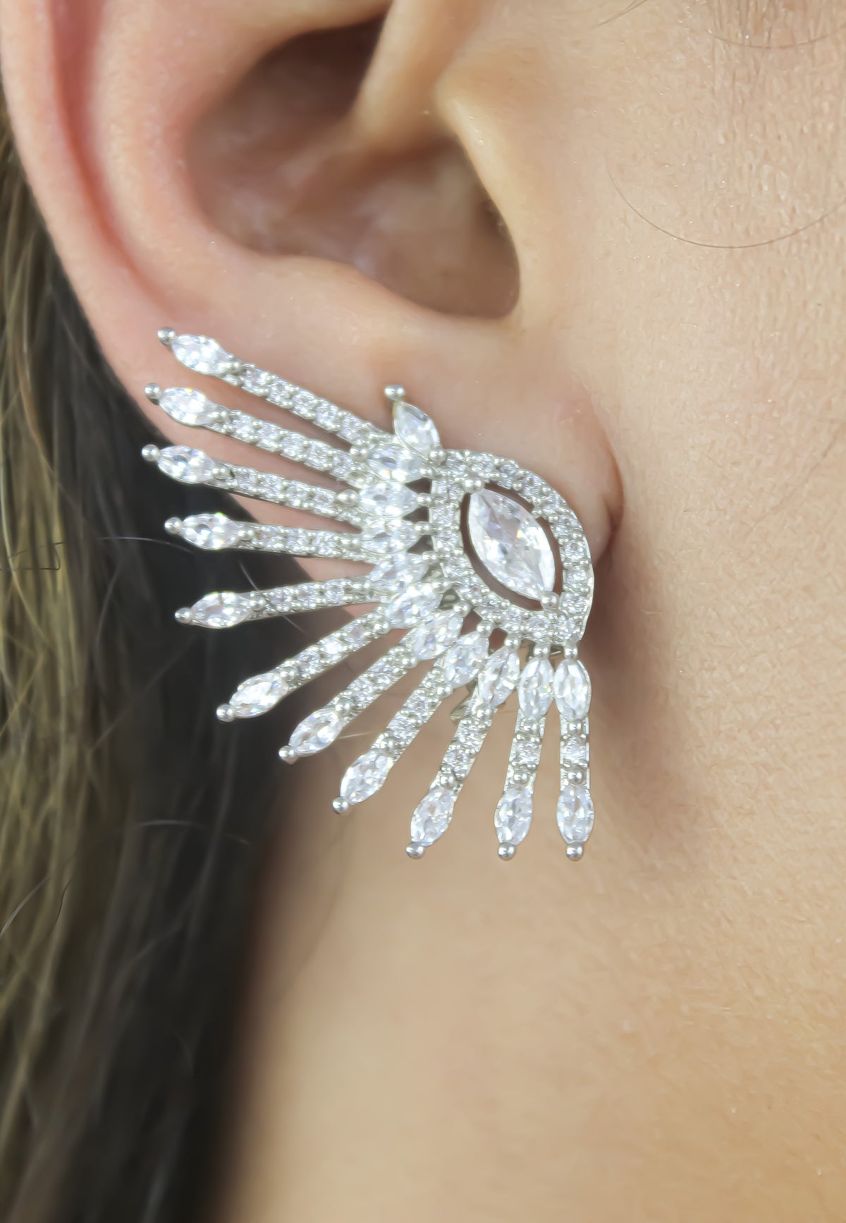 colosseo earrings Bombay Sunset