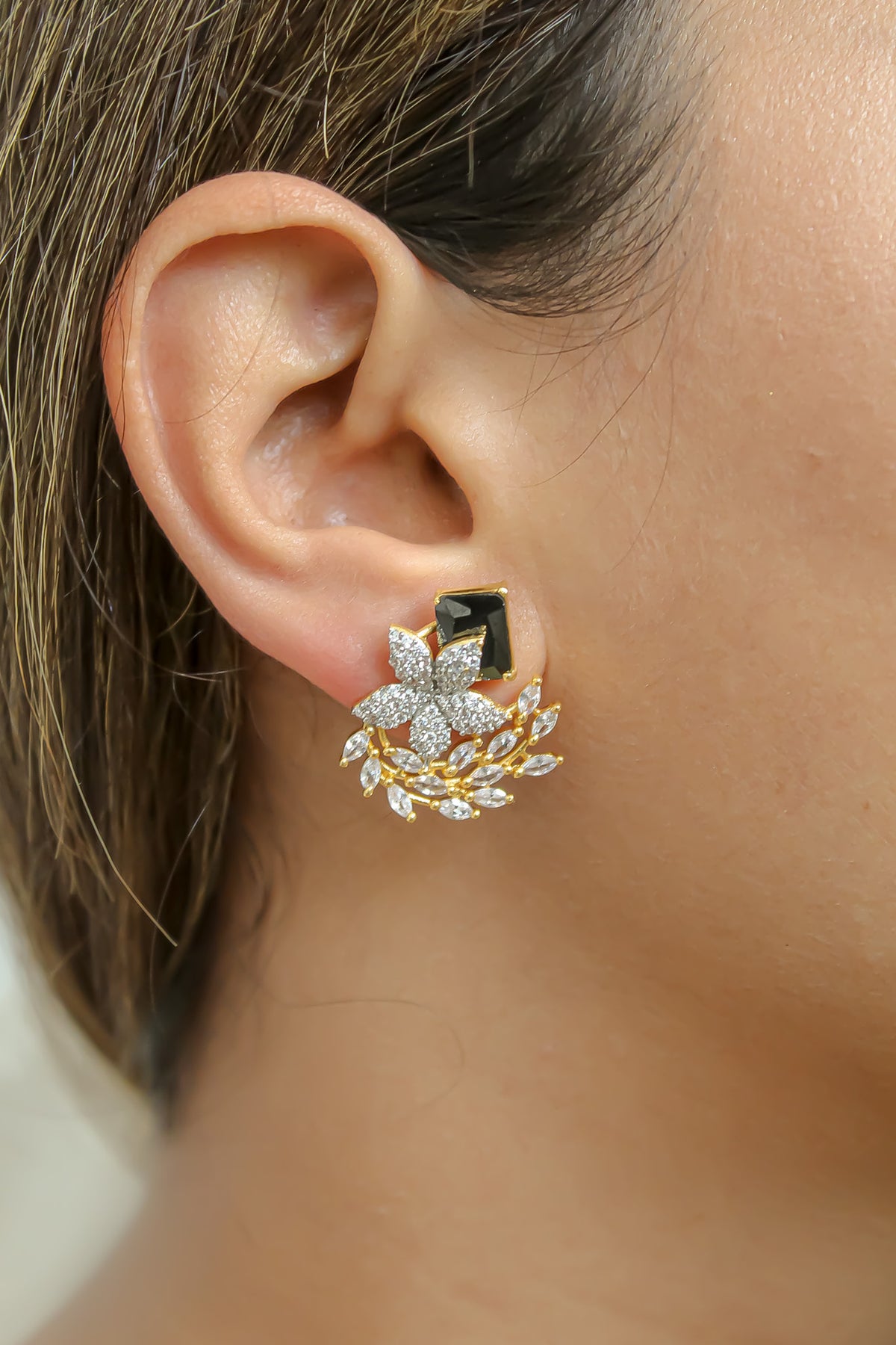 summer star stud earrings Bombay Sunset