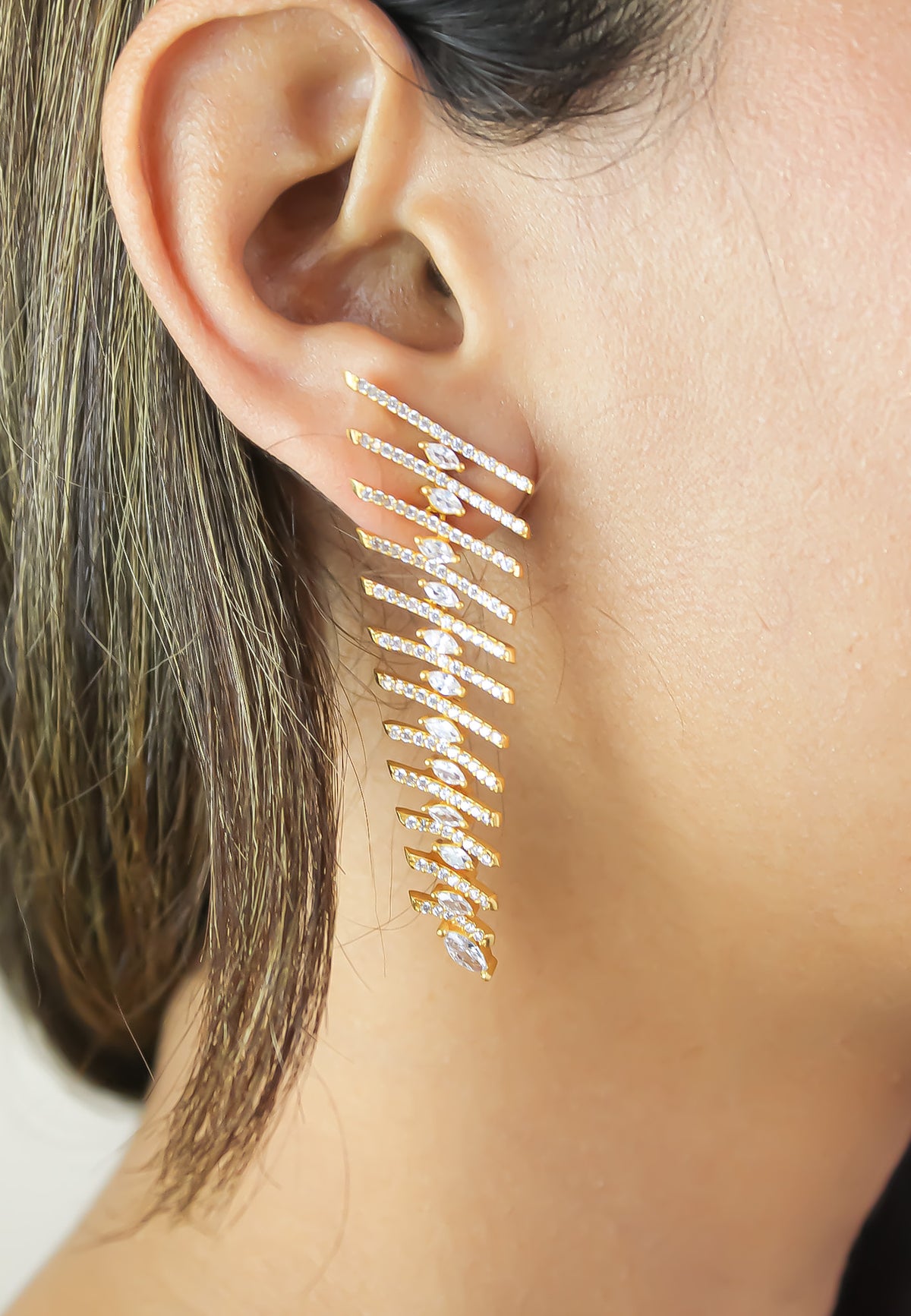 Fishbone Earrings