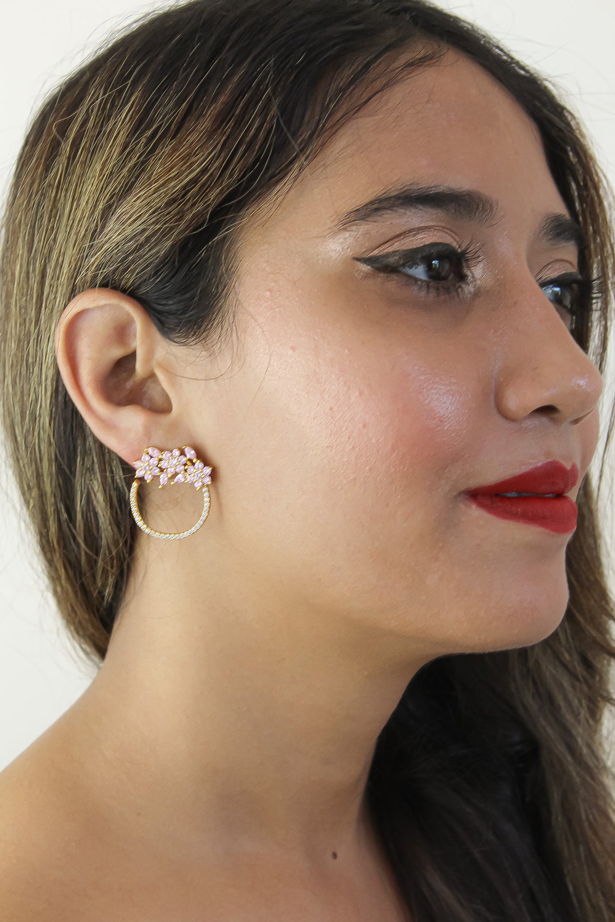 Golden Salamander Earrings